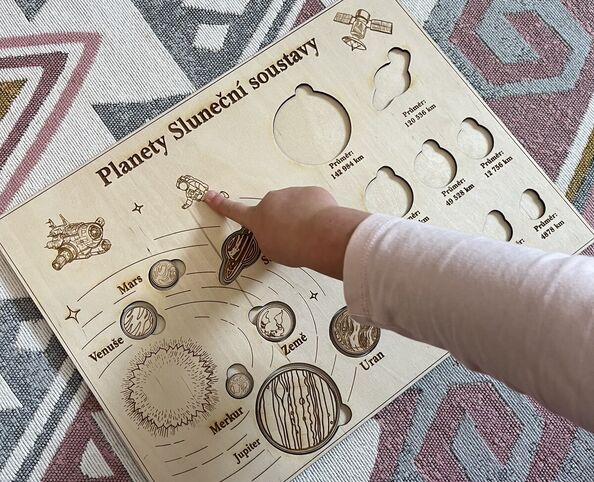 Dřevěné planety Sluneční soustavy